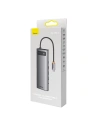 Kup HUB Baseus Metal Gleam USB-C 12w1 HDMI / DP / USB Tip C / minijack 3.5mm / RJ45 / SD - BSU3545 - {ean13} - Sklep Home Screen
