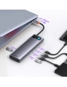 Kup HUB Baseus Metal Gleam USB-C 12w1 HDMI / DP / USB Tip C / minijack 3.5mm / RJ45 / SD - BSU3545 - {ean13} - Sklep Home Screen