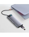 Kup HUB Baseus Metal Gleam USB-C 12w1 HDMI / DP / USB Tip C / minijack 3.5mm / RJ45 / SD - BSU3545 - {ean13} - Sklep Home Screen