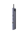 Kup HUB Baseus Metal Gleam USB-C 12w1 HDMI / DP / USB Tip C / minijack 3.5mm / RJ45 / SD - BSU3545 - {ean13} - Sklep Home Screen
