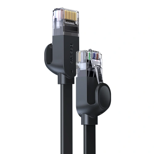 Kup Flaches Netzwerkkabel Baseus Speed Six RJ45 1000Mbps 1.5m schwarz - BSU3548 - {ean13} - Sklep Home Screen