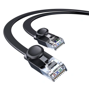 Kup Płaski kabel sieciowy Baseus Speed Six RJ45 1000Mbps 1.5m czarny - BSU3548 - {ean13} - Sklep Home Screen