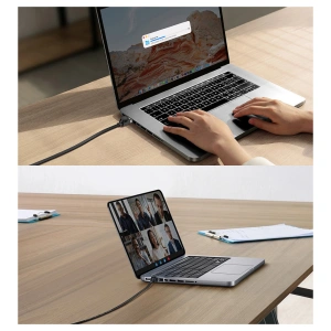 Lapka hálózati kábel Baseus Speed Six RJ45 1000Mbps 1.5m fekete