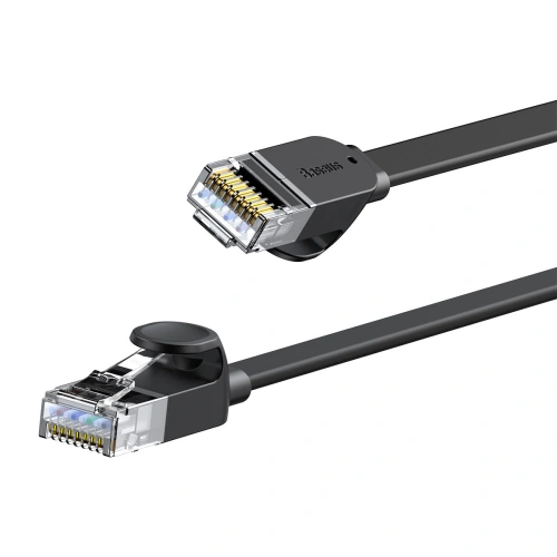 Kup Flachkabel Netzwerkkabel Baseus Speed Six RJ45 1000Mbps 2m schwarz - BSU3549 - {ean13} - Sklep Home Screen