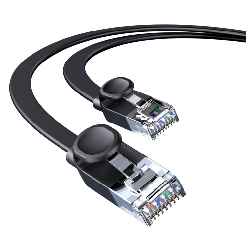 Kup Flachkabel Netzwerkkabel Baseus Speed Six RJ45 1000Mbps 2m schwarz - BSU3549 - {ean13} - Sklep Home Screen