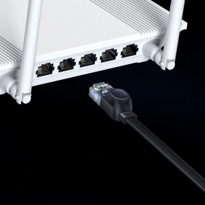 Kup Płaski kabel sieciowy Baseus Speed Six RJ45 1000Mbps 10m czarny - BSU3550 - {ean13} - Sklep Home Screen