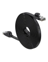 Płaski kabel sieciowy Baseus Speed Six RJ45 1000Mbps 15m czarny
