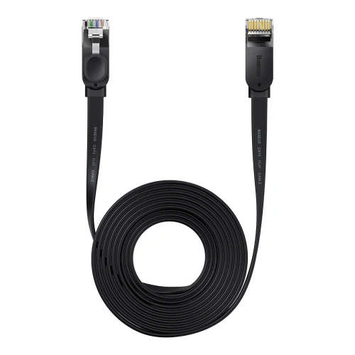 Kup Flaches Netzwerkkabel Baseus Speed Six RJ45 1000Mbps 15m schwarz - BSU3551 - {ean13} - Sklep Home Screen