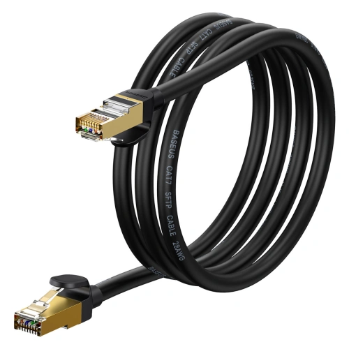 Kup Síťový kabel Baseus Speed Seven RJ45 10Gbps 1.5m černý - BSU3552 - {ean13} - Sklep Home Screen