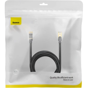 Kup Kabel sieciowy Baseus Speed Seven RJ45 10Gbps 5m czarny - BSU3554 - {ean13} - Sklep Home Screen