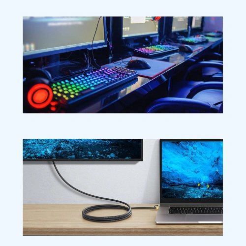 Kup Cablul de rețea Baseus Speed Seven RJ45 10Gbps 5m negru - BSU3554 - {ean13} - Sklep Home Screen