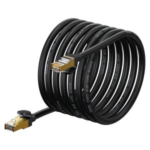 Kup Kabel sieciowy Baseus Speed Seven RJ45 10Gbps 8m czarny - BSU3555 - {ean13} - Sklep Home Screen