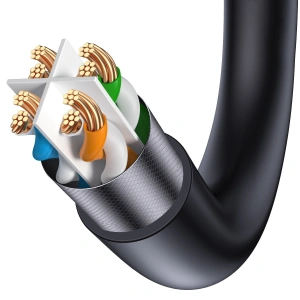 Kup Kabel sieciowy Baseus Speed Seven RJ45 10Gbps 8m czarny - BSU3555 - {ean13} - Sklep Home Screen