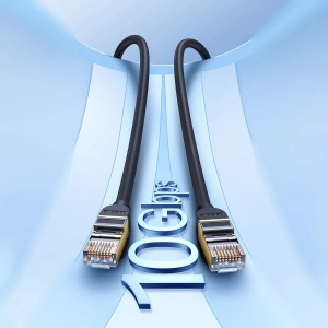 Kup Kabel sieciowy Baseus Speed Seven RJ45 10Gbps 8m czarny - BSU3555 - {ean13} - Sklep Home Screen