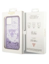 Buy Guess GUHCP14MLFCTPU Apple iPhone 14 Plus / 15 Plus purple hardcase Liquid Glitter Palm Collection - GUE2058 - {ean13} - Home Screen Store Europe