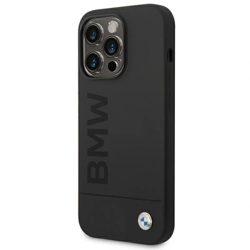 Kup Etui BMW BMHMP14LSLBLBK Apple iPhone 14 Pro černý/black hardcase Silicone Signature Logo Magsafe - BMW300 - {ean13} - Sklep Home Screen