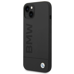 Etui BMW BMHMP14MSLBLBK Apple iPhone 14 Plus / 15 Plus czarny/black hardcase Silicone Signature Logo Magsafe