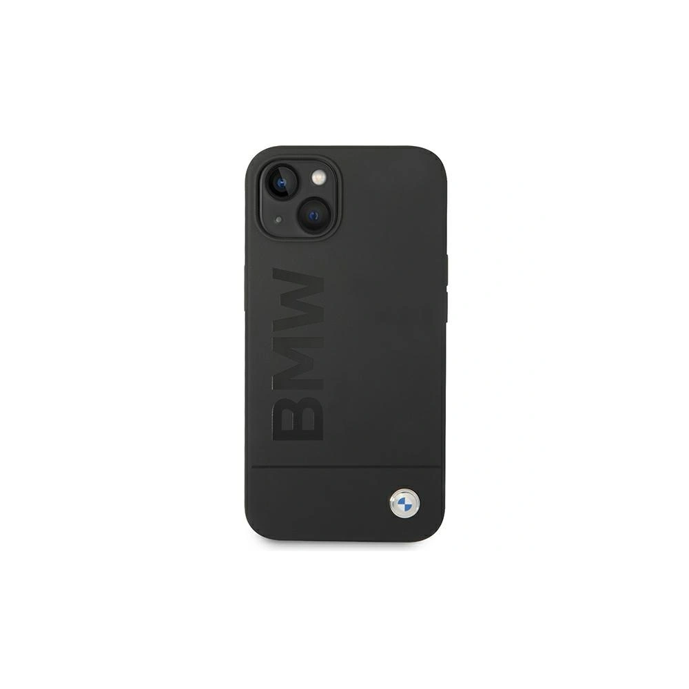 Etui BMW BMHMP14MSLBLBK Apple iPhone 14 Plus / 15 Plus czarny/black hardcase Silicone Signature Logo Magsafe