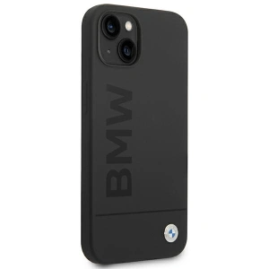 Etui BMW BMHMP14MSLBLBK Apple iPhone 14 Plus / 15 Plus czarny/black hardcase Silicone Signature Logo Magsafe