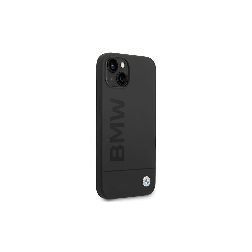 Etui BMW BMHMP14MSLBLBK Apple iPhone 14 Plus / 15 Plus czarny/black hardcase Silicone Signature Logo Magsafe