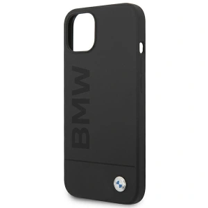 Etui BMW BMHMP14MSLBLBK Apple iPhone 14 Plus / 15 Plus czarny/black hardcase Silicone Signature Logo Magsafe