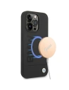 Etui BMW BMHMP14XSLBLBK Apple iPhone 14 Pro Max černý/black hardcase Silicone Signature Logo Magsafe