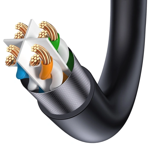 Kup Kabel sieciowy Baseus Speed Seven RJ45 10Gbps 10m czarny - BSU3556 - {ean13} - Sklep Home Screen