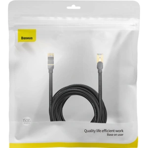 Kup Kabel sieciowy Baseus Speed Seven RJ45 10Gbps 15m czarny - BSU3557 - {ean13} - Sklep Home Screen