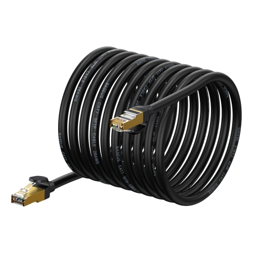 Kup Cablul de rețea Baseus Speed Seven RJ45 10Gbps 20m negru - BSU3558 - {ean13} - Sklep Home Screen