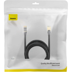 Kup Kabel sieciowy Baseus Speed Seven RJ45 10Gbps 20m czarny - BSU3558 - {ean13} - Sklep Home Screen