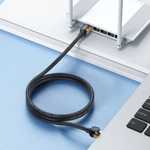 Kup Cablul de rețea Baseus Speed Seven RJ45 10Gbps 20m negru - BSU3558 - {ean13} - Sklep Home Screen