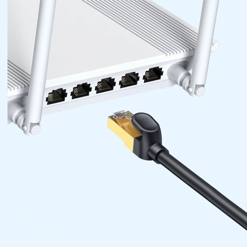 Kup Cablul de rețea Baseus Speed Seven RJ45 10Gbps 20m negru - BSU3558 - {ean13} - Sklep Home Screen