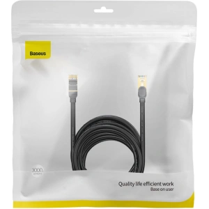 Kup Kabel sieciowy Baseus Speed Seven RJ45 10Gbps 30m czarny - BSU3559 - {ean13} - Sklep Home Screen