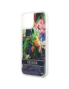 Kup Etui Guess GUHCP14SLFLSB Apple iPhone 14 kék/blue hardcase Flower Liquid Glitter - GUE2062 - {ean13} - Sklep Home Screen