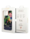 Kup Etui Guess GUHCP14SLFLSB Apple iPhone 14 modrý/blue hardcase Flower Liquid Glitter - GUE2062 - {ean13} - Sklep Home Screen