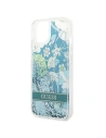 Kup Etui Guess GUHCP14SLFLSN Apple iPhone 14 zelené/green hardcase Flower Liquid Glitter - GUE2063 - {ean13} - Sklep Home Screen