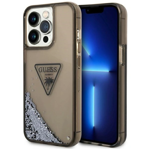 Kup Etui Guess GUHCP14XLFCTPK Apple iPhone 14 Pro Max černý/black hardcase Liquid Glitter Palm Collection - GUE2065 - {ean13} - Sklep Home Screen