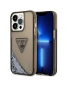 Etui Guess GUHCP14XLFCTPK Apple iPhone 14 Pro Max černý/black hardcase Liquid Glitter Palm Collection