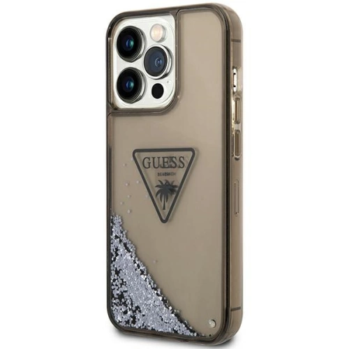 Kup Etui Guess GUHCP14XLFCTPK Apple iPhone 14 Pro Max černý/black hardcase Liquid Glitter Palm Collection - GUE2065 - {ean13} - Sklep Home Screen