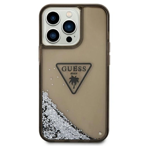 Kup Etui Guess GUHCP14XLFCTPK Apple iPhone 14 Pro Max černý/black hardcase Liquid Glitter Palm Collection - GUE2065 - {ean13} - Sklep Home Screen