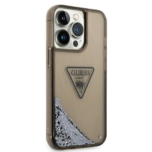 Kup Etui Guess GUHCP14XLFCTPK Apple iPhone 14 Pro Max černý/black hardcase Liquid Glitter Palm Collection - GUE2065 - {ean13} - Sklep Home Screen