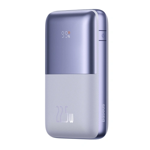 Kup Powerbank Baseus Bipow Pro 20000mAh 22.5W + cablu USB-A - USB-C 3A 0.3m violet - BSU3562 - {ean13} - Sklep Home Screen