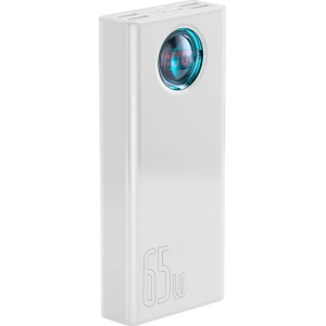 Powerbank Baseus Amblight 65W 30000mAh Overseas Edition biały