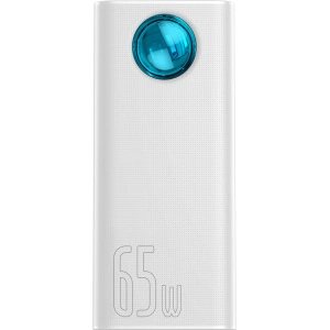 Powerbank Baseus Amblight 65W 30000mAh Overseas Edition biały
