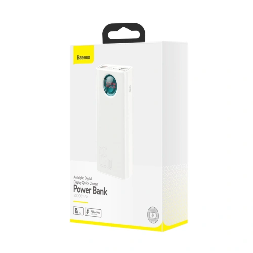 Kup Powerbank Baseus Amblight 65W 30000mAh Overseas Edition weiß - BSU3565 - {ean13} - Sklep Home Screen