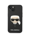 Kup Etui Karl Lagerfeld KLHCP14SSLKHBK Apple iPhone 14 hardcase negru/black Silicon Karl`s Head - KLD1078 - {ean13} - Sklep Home Screen