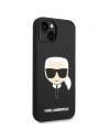 Kup Etui Karl Lagerfeld KLHCP14SSLKHBK Apple iPhone 14 hardcase negru/black Silicon Karl`s Head - KLD1078 - {ean13} - Sklep Home Screen