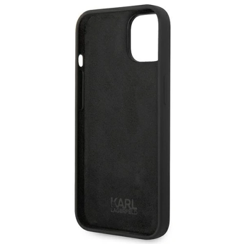 Kup Etui Karl Lagerfeld KLHCP14SSLKHBK Apple iPhone 14 hardcase negru/black Silicon Karl`s Head - KLD1078 - {ean13} - Sklep Home Screen