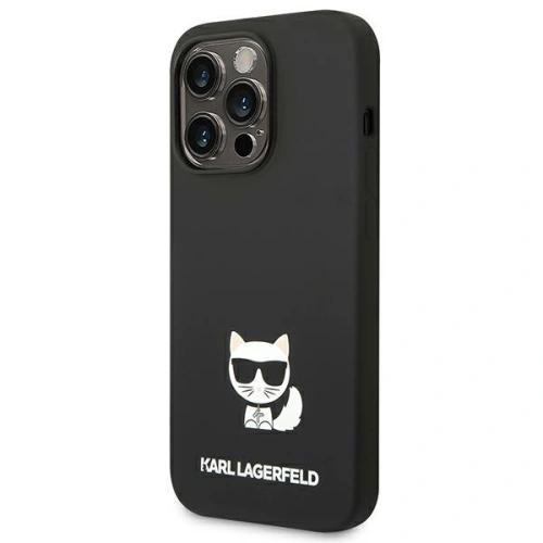Kup Case Karl Lagerfeld KLHCP14XSLCTBK Apple iPhone 14 Pro Max Hardcase schwarz/schwarz Silikon Choupette Body - KLD1079 - {ean13} - Sklep Home Screen