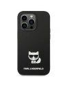 Buy Karl Lagerfeld KLHCP14XSLCTBK Apple iPhone 14 Pro Max hardcase black Silicone Choupette Body - KLD1079 - {ean13} - Home Screen Store Europe
